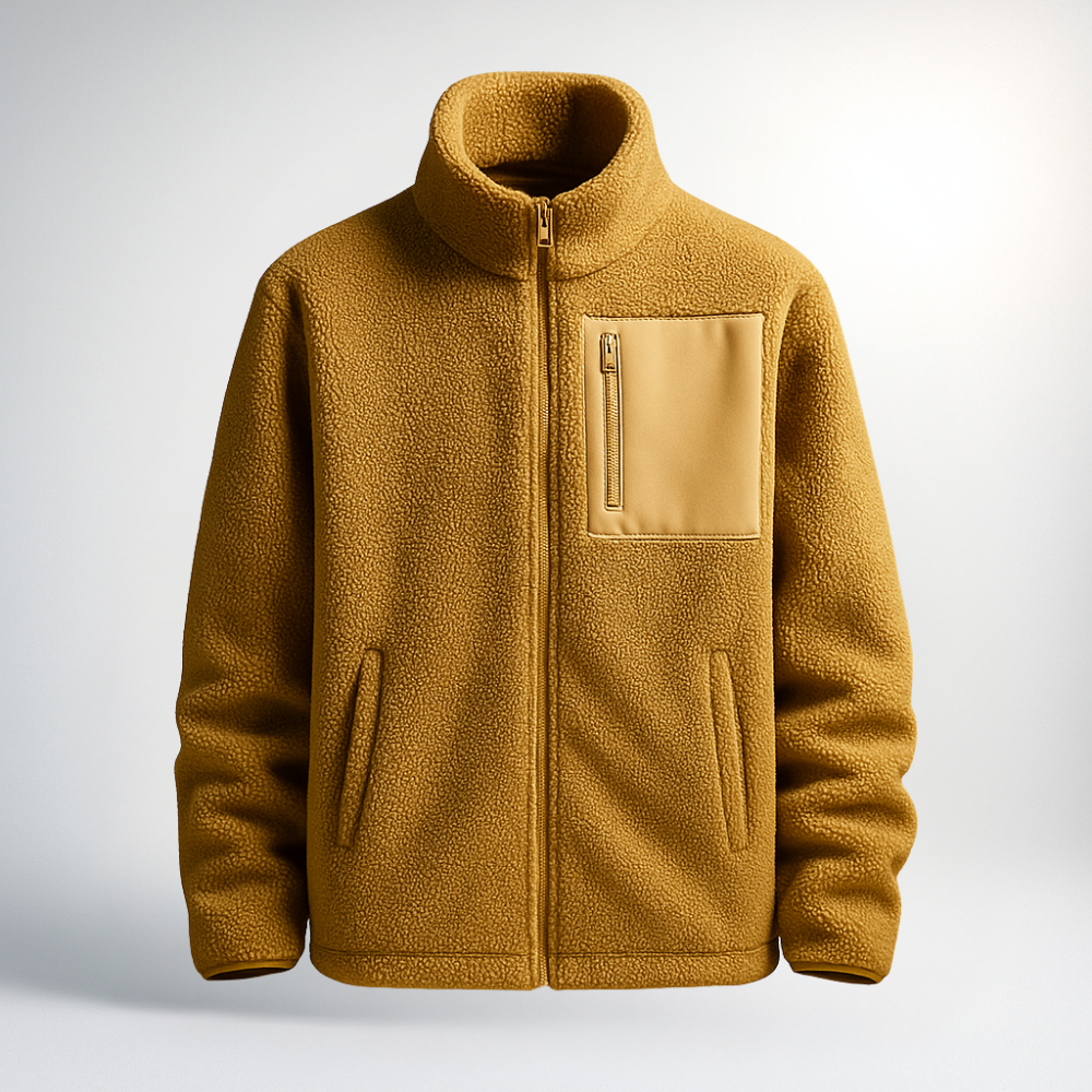 Clément – Veste polaire zippée d’hiver homme