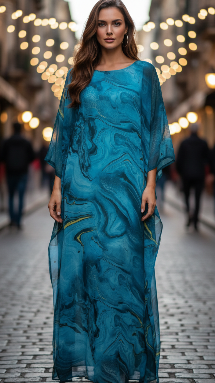 Eugénie – Robe en mousseline femme
