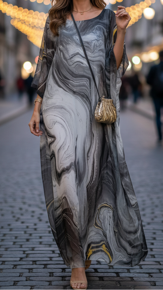 Eugénie – Robe en mousseline femme