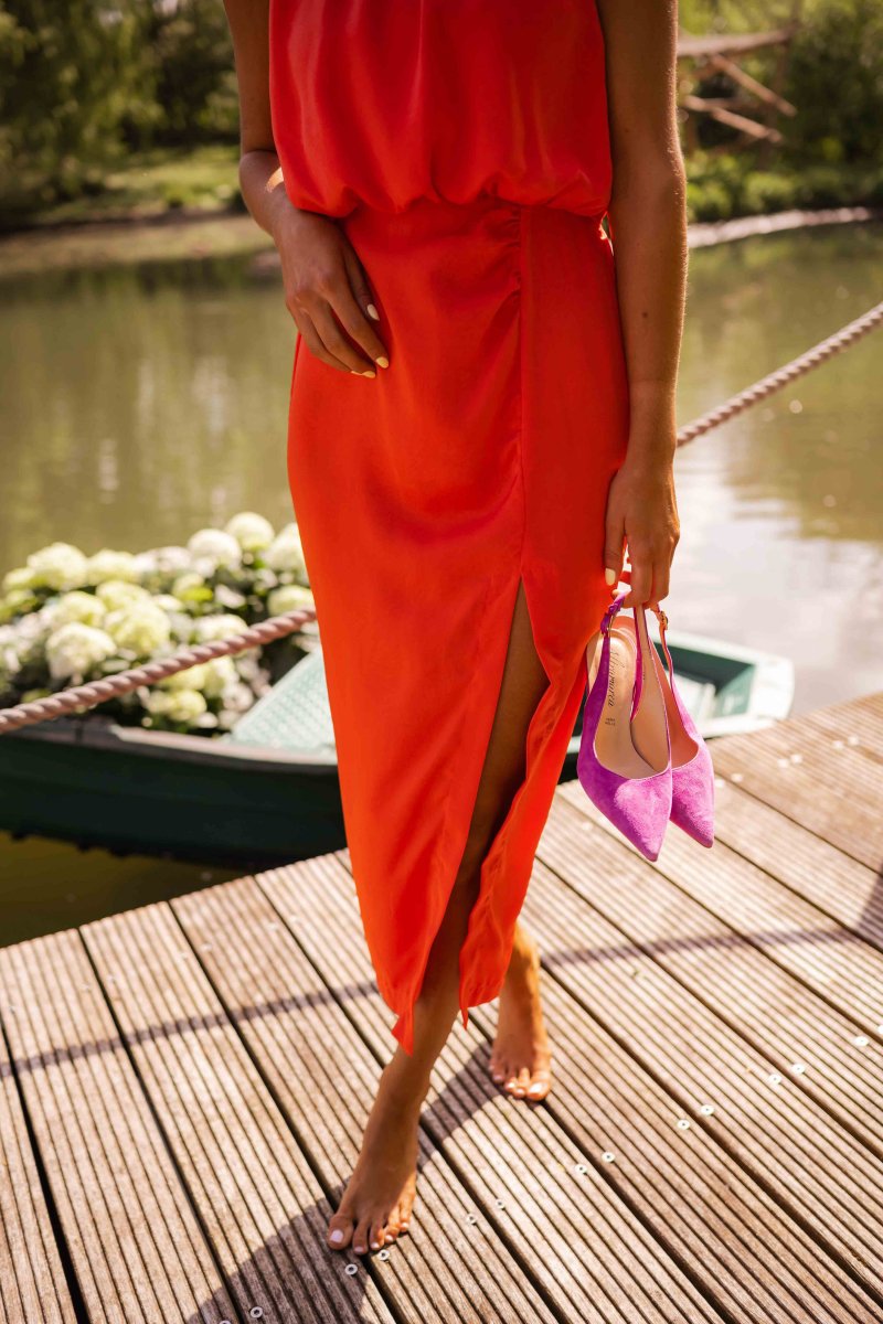 Capucine – Robe d'été élégante et raffinée femme