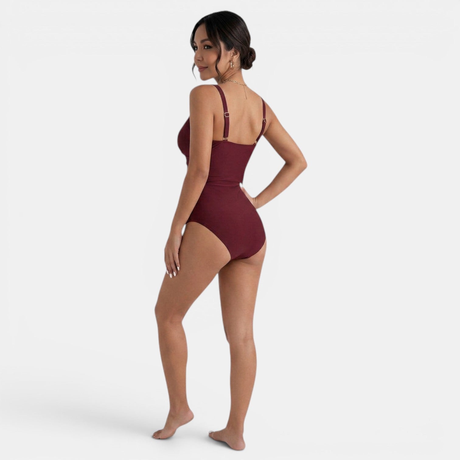 Manon – Maillot de bain une pièce femme galbant coupe sport