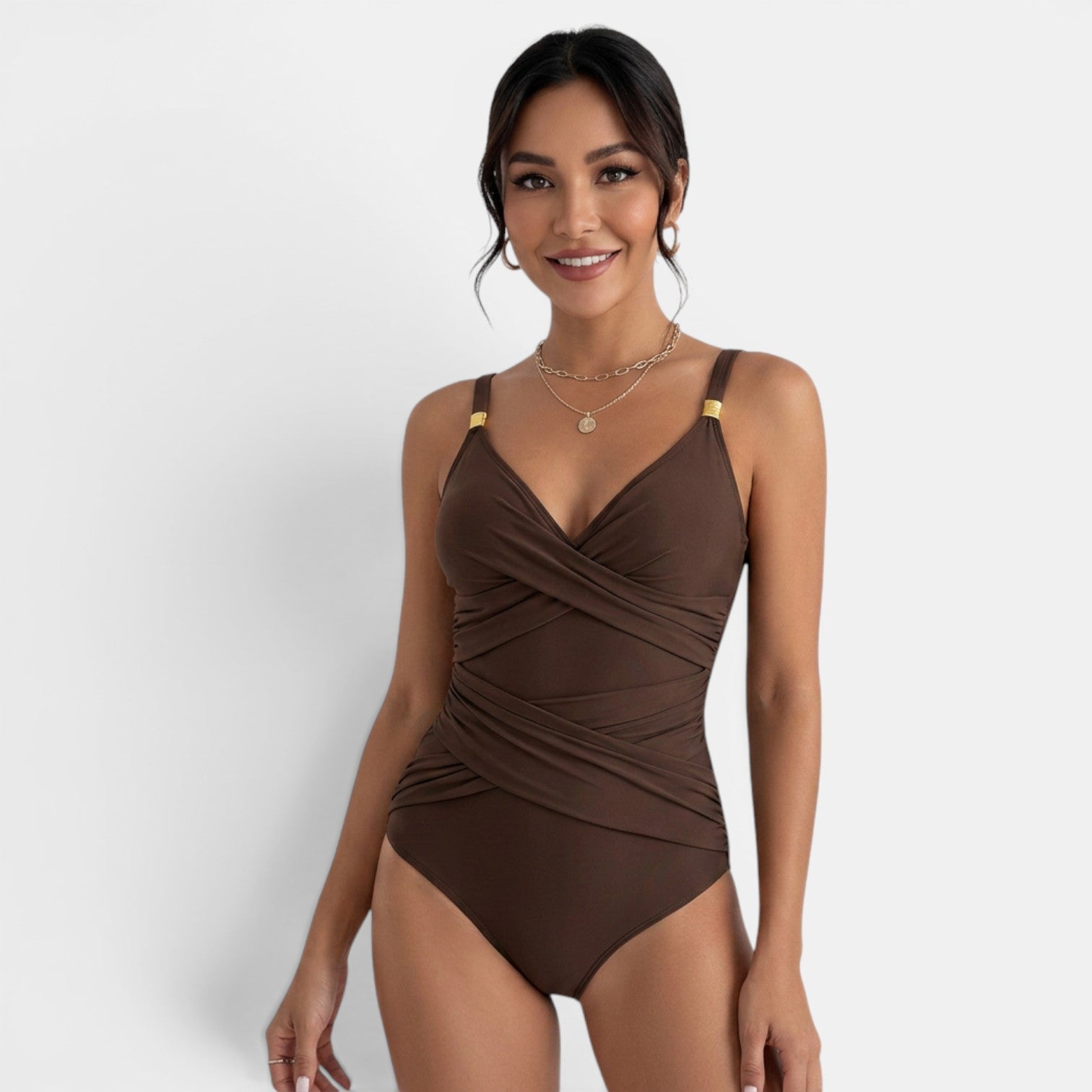 Manon – Maillot de bain une pièce femme galbant coupe sport