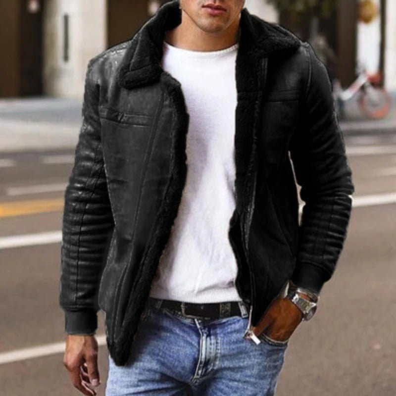 Adrien – Veste homme hiver doublée