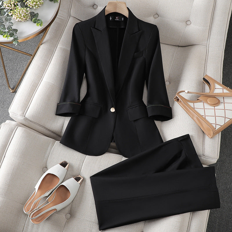 Jane – Ensemble blazer et pantalon chic femme