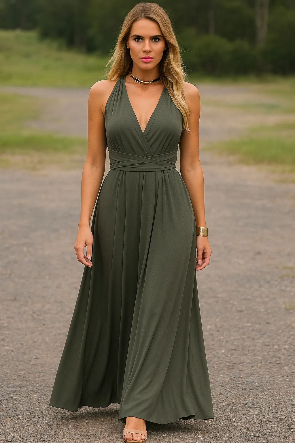 Joséphine – Robe maxi chic femme