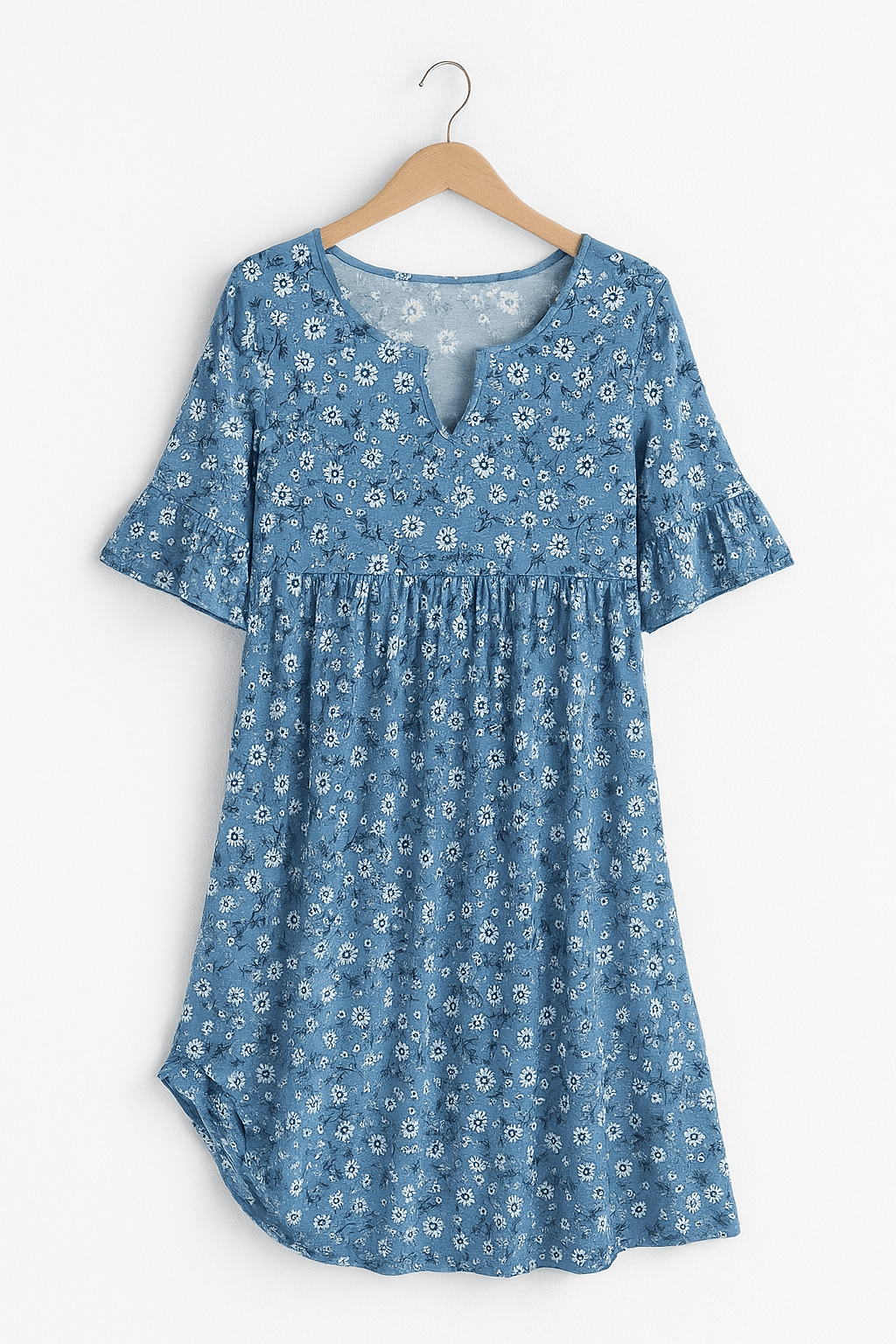 Floriane – Robe midi à fleurs femme