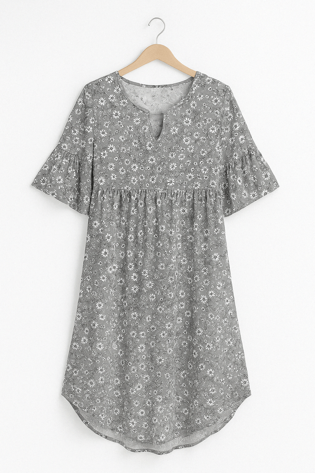 Floriane – Robe midi à fleurs femme