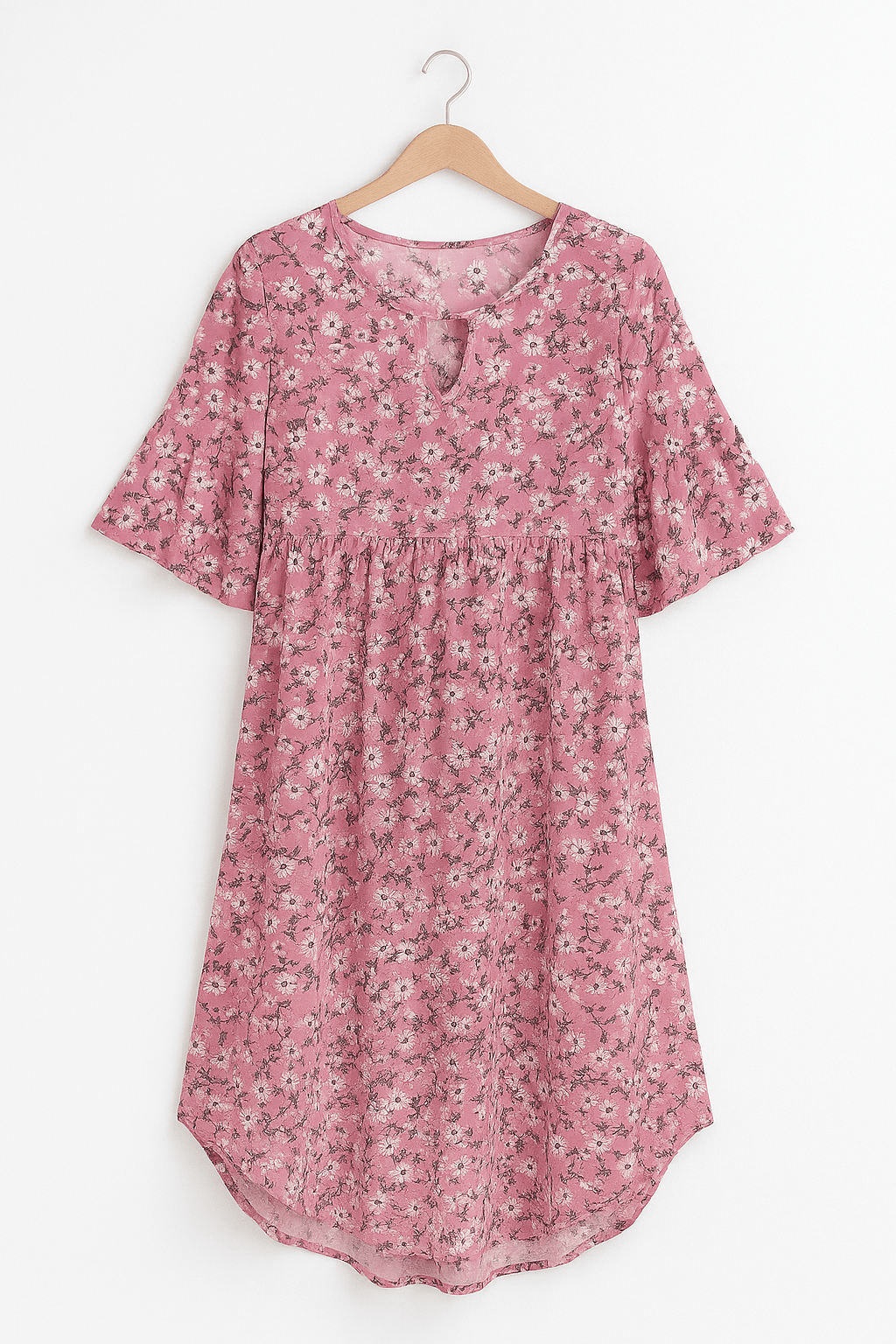 Floriane – Robe midi à fleurs femme