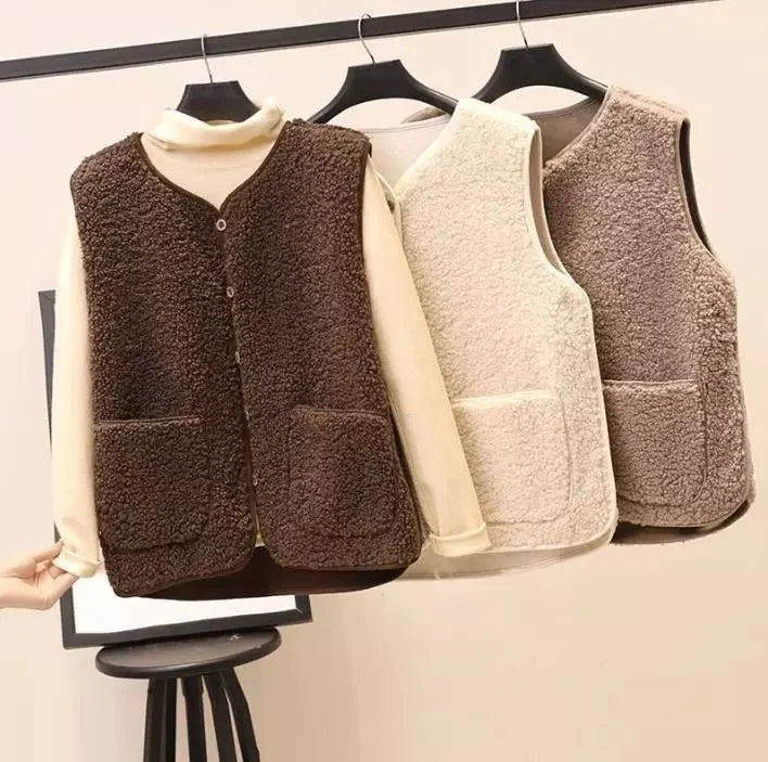 Élodie – Veste femme peluche