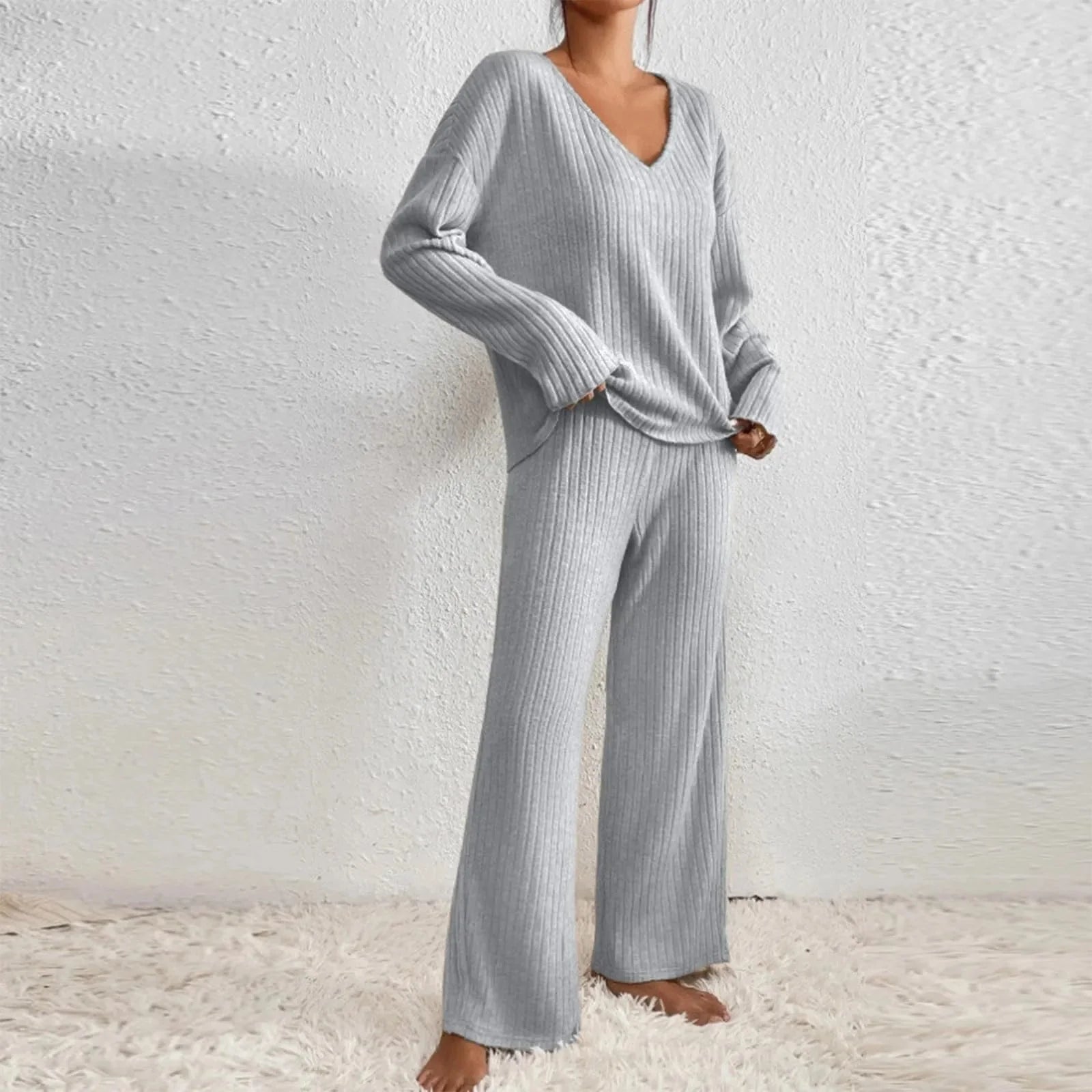 Amandine – Ensemble femme maille