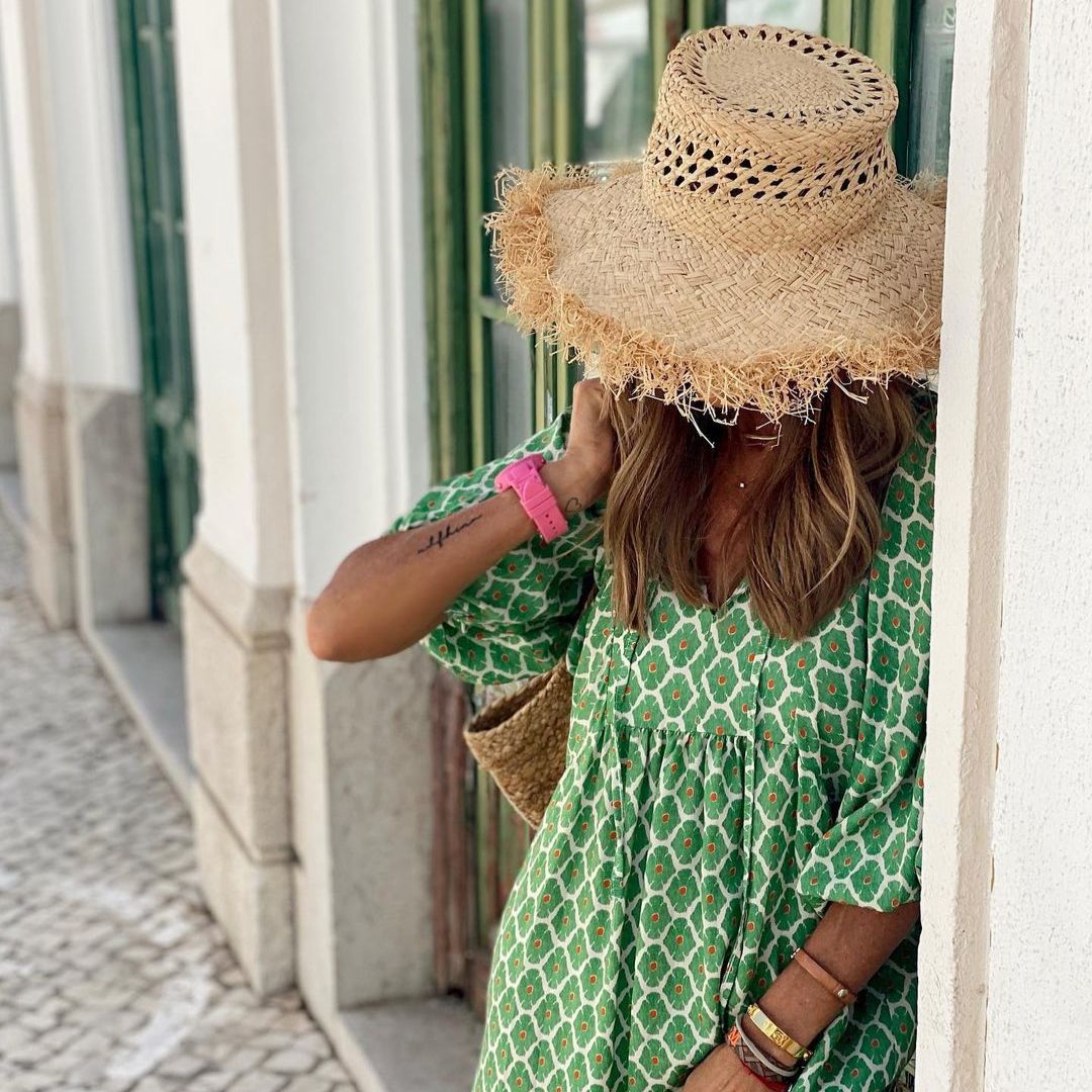 Pauline – Robe maxi à jupe ample femme