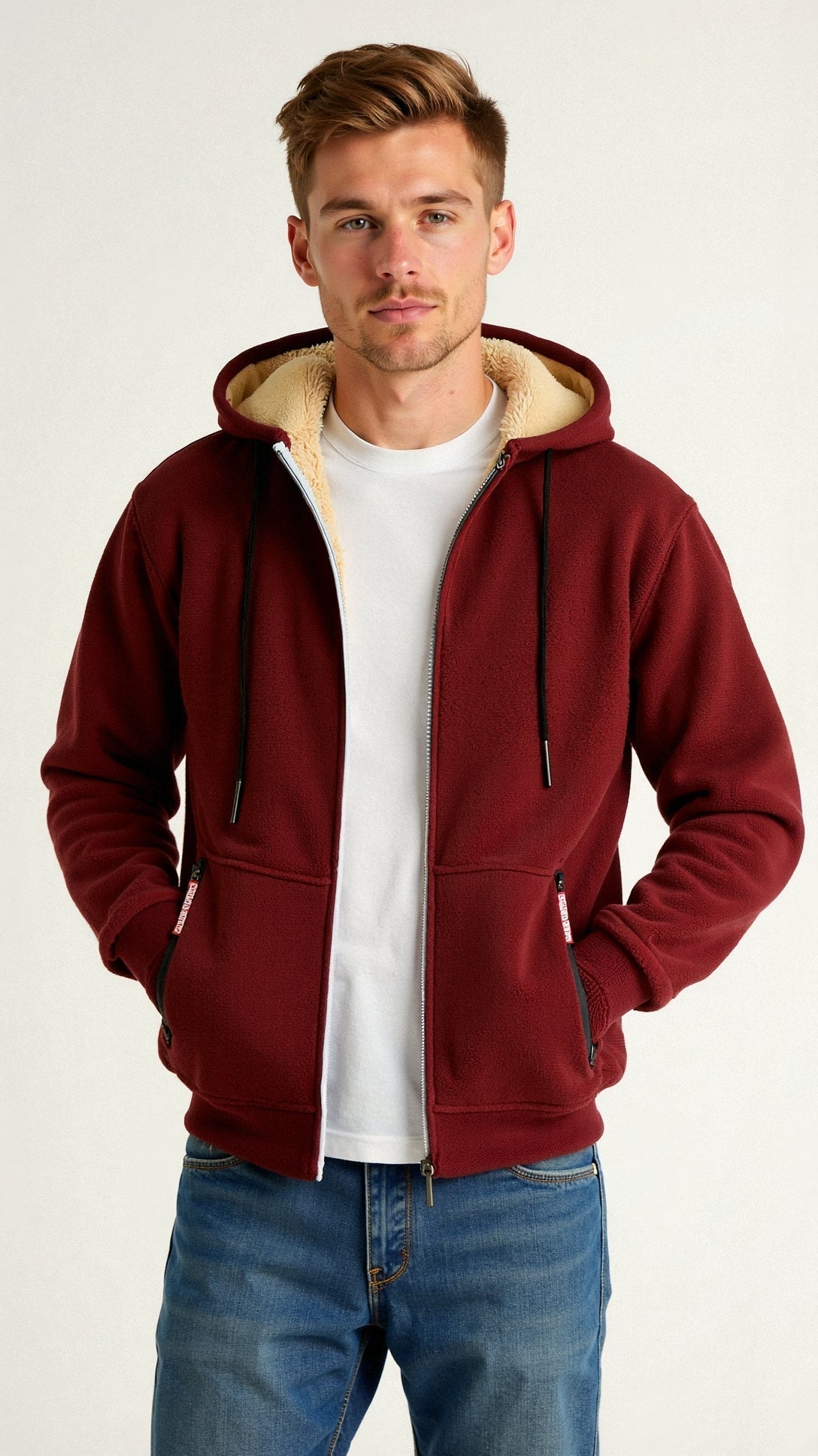 Théo – Sweat à capuche homme doublé