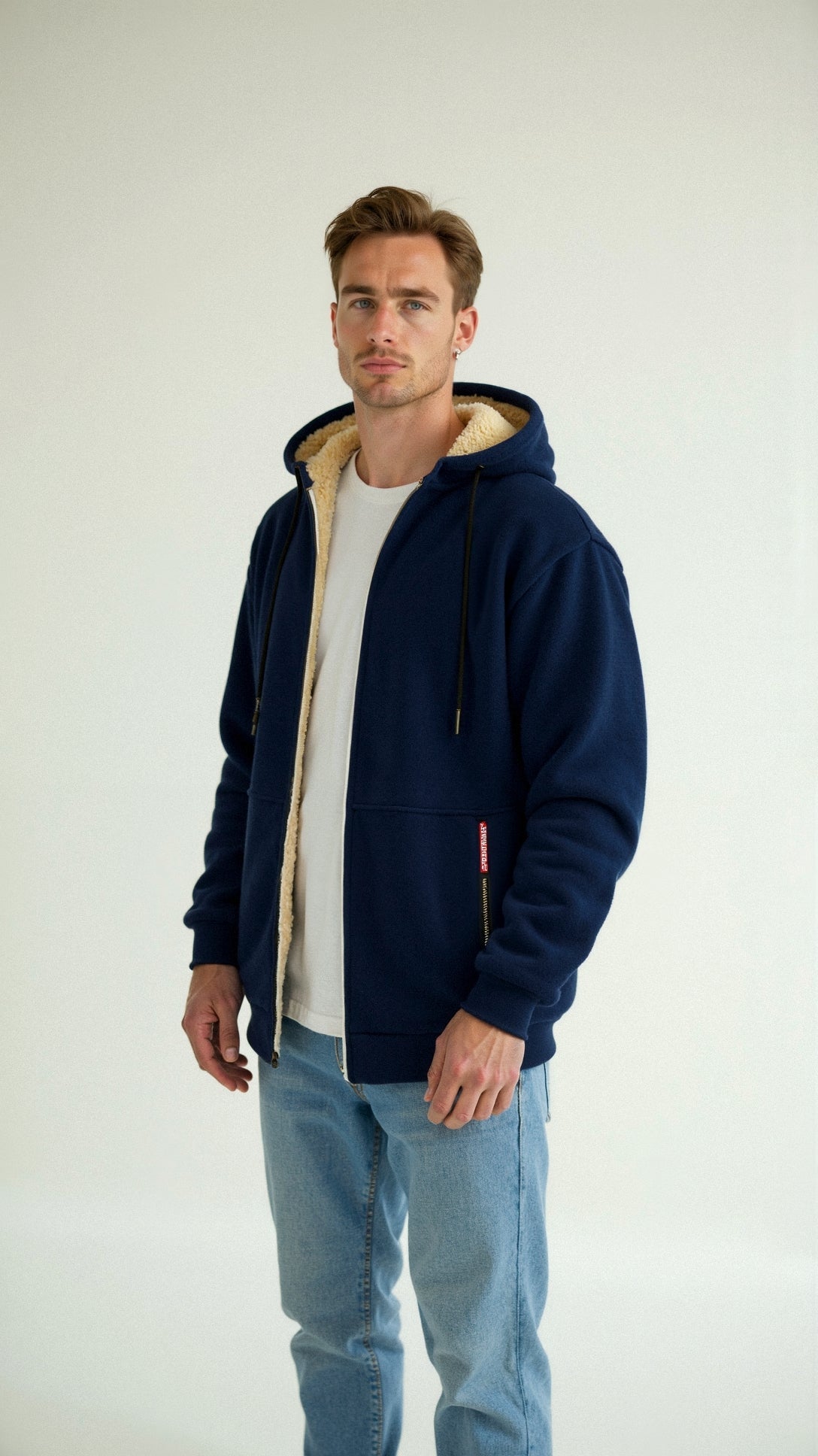 Théo – Sweat à capuche homme doublé