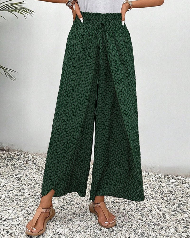 Camille – Pantalon léger à imprimé femme