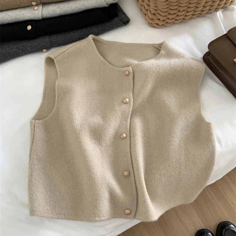 Camille – Gilet sans manches femme