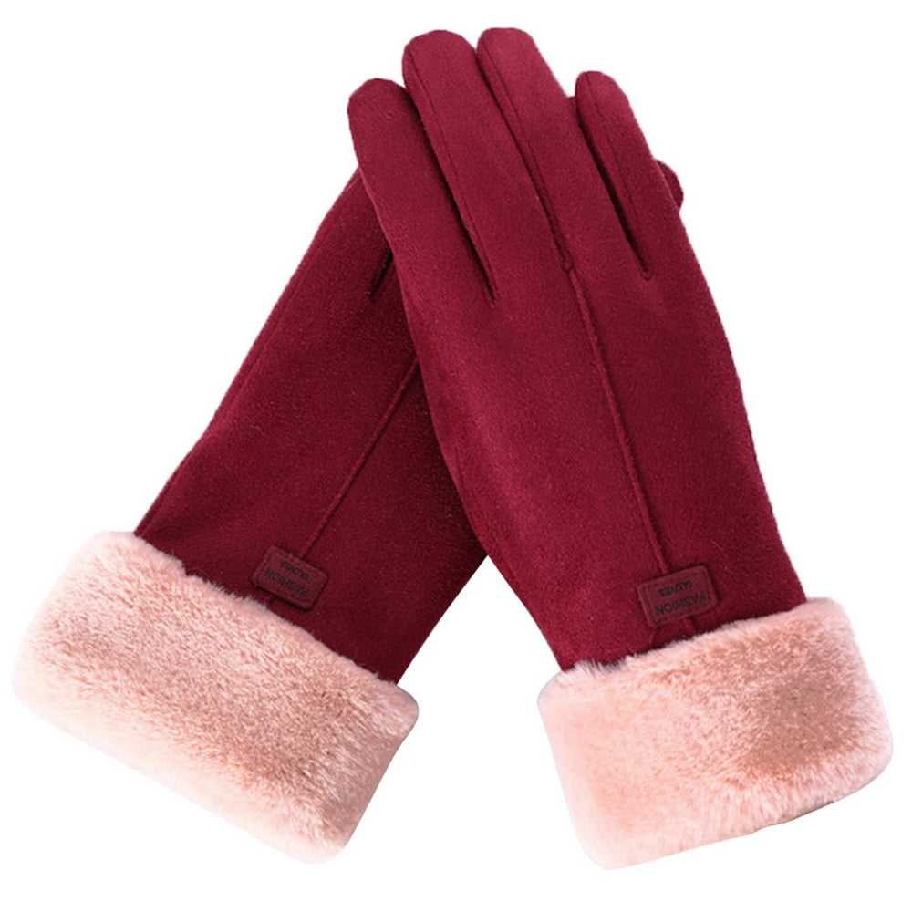 Inès – Gants d’hiver chauds femme