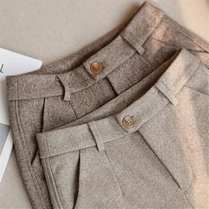 Pantalon en laine homme coupe ajustée 6
