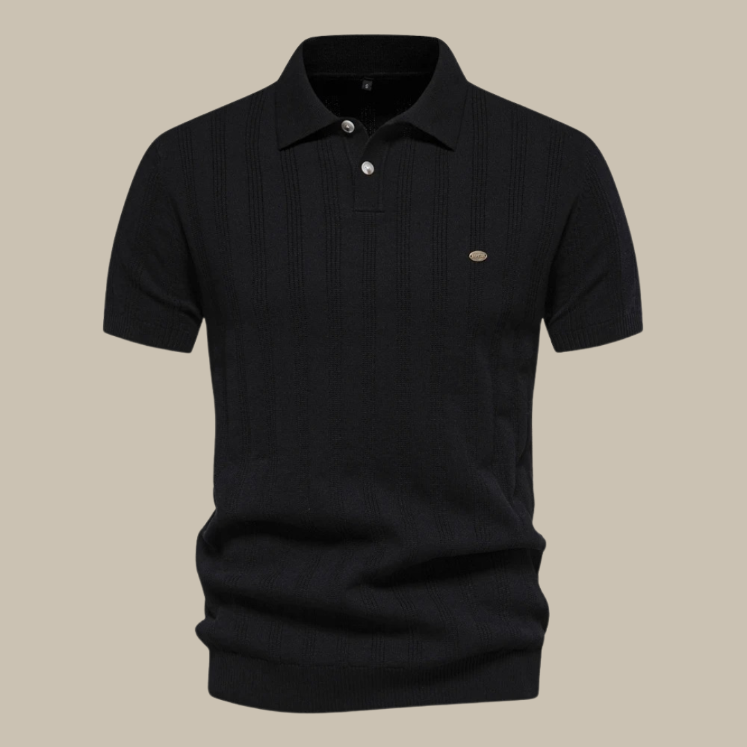 Polo d’été pour homme en laine mérinos à manches courtes, confort respirant et élégance naturelle