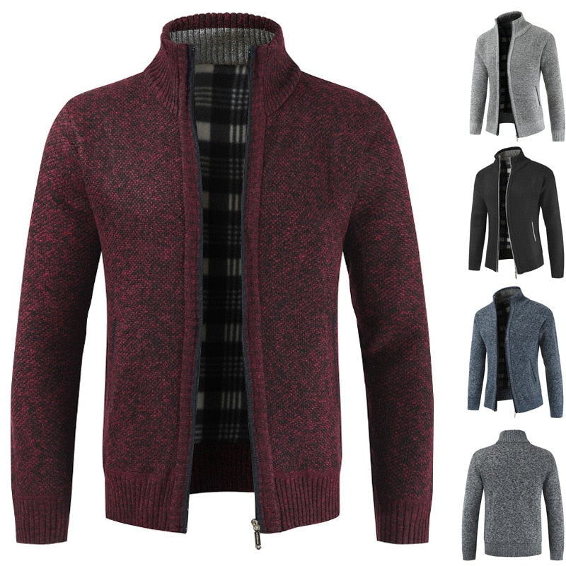 Damien – Gilet homme hiver zippé