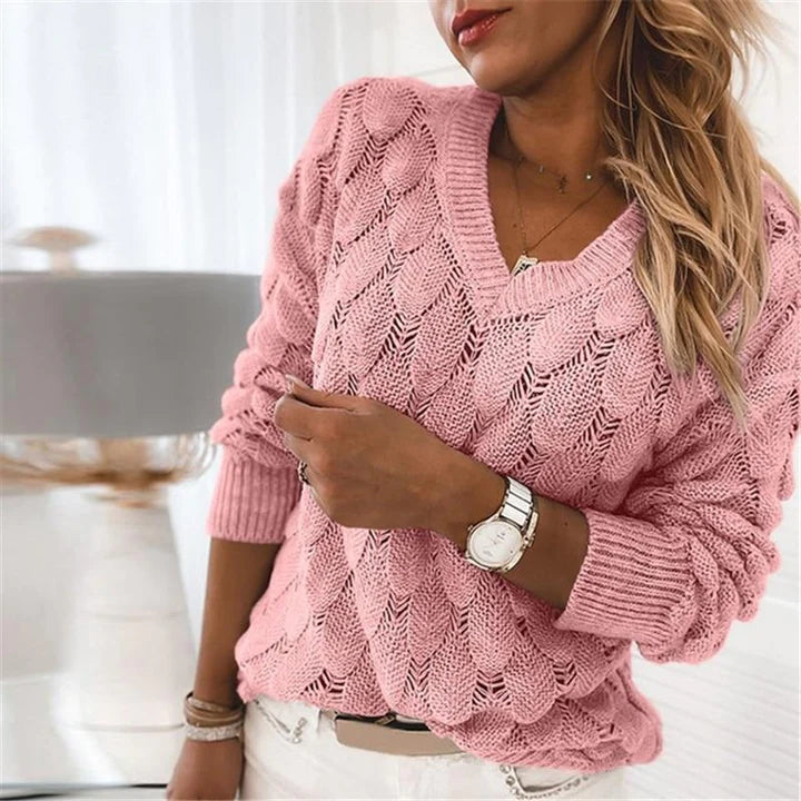 Camille – Pull femme col V