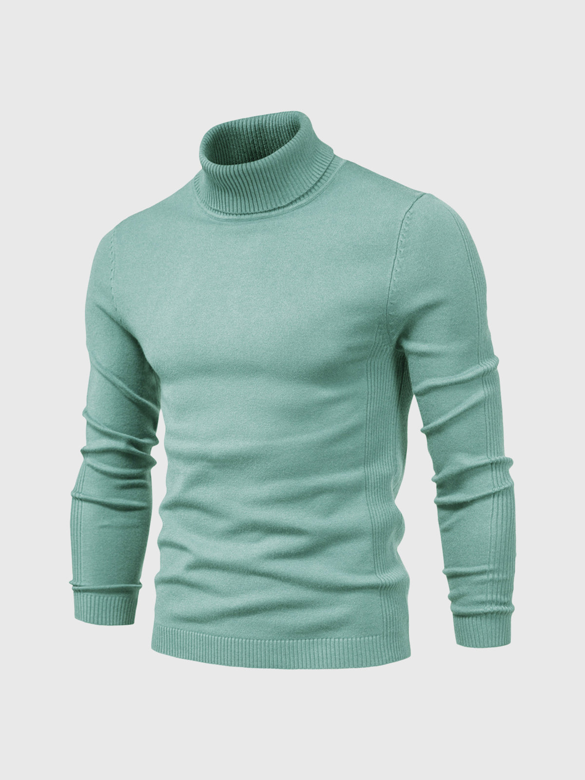 Pull col roulé homme en coton doux et intemporel, lavable en machine 4