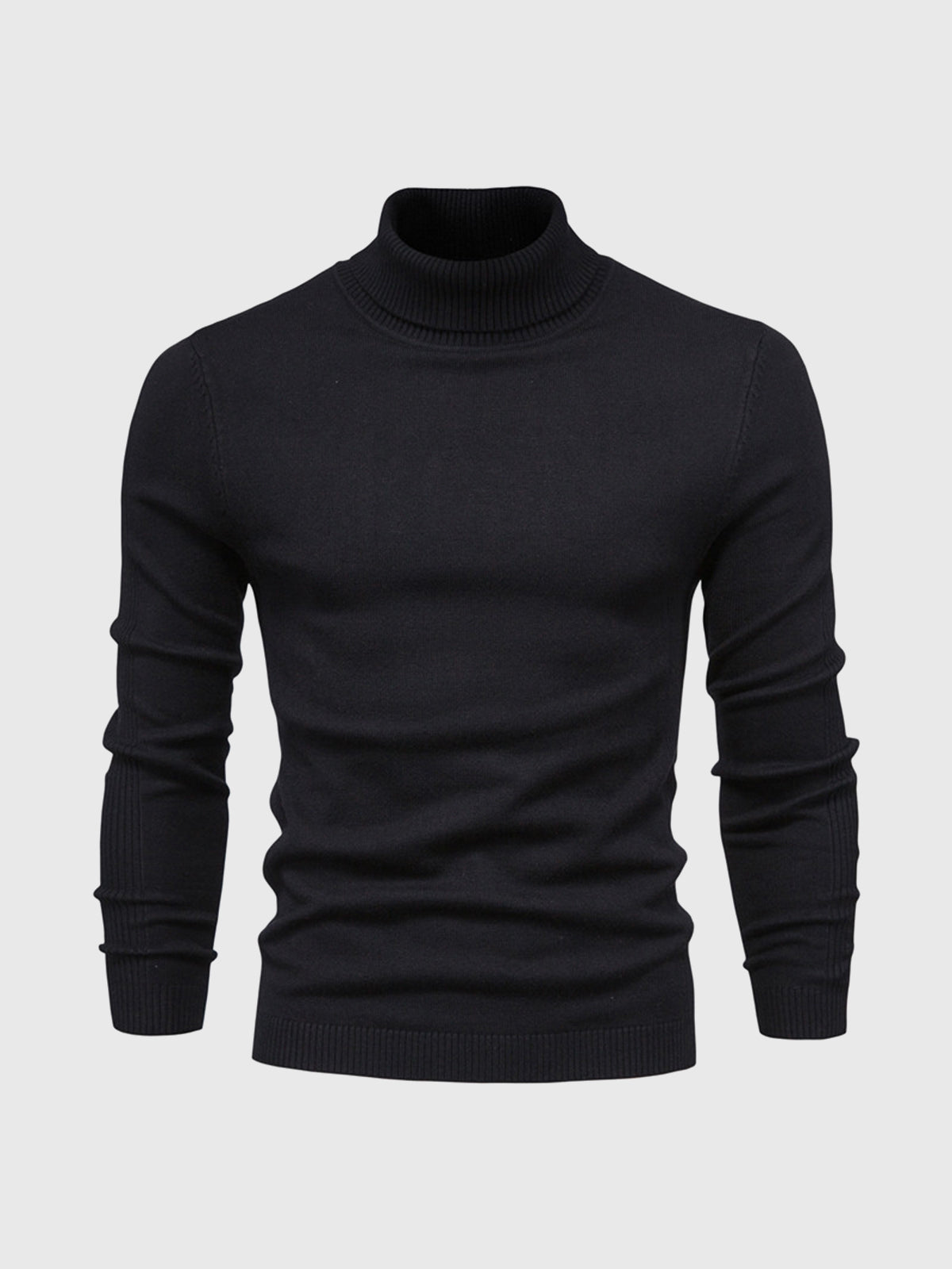 Pull col roulé homme en coton doux et intemporel, lavable en machine 6