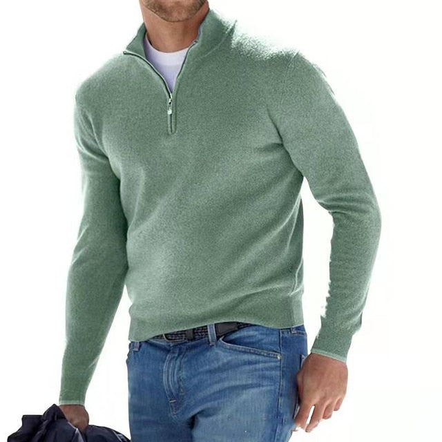 Pull demi-zippé homme 3