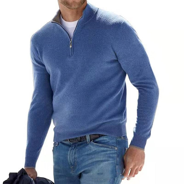Pull demi-zippé homme 4