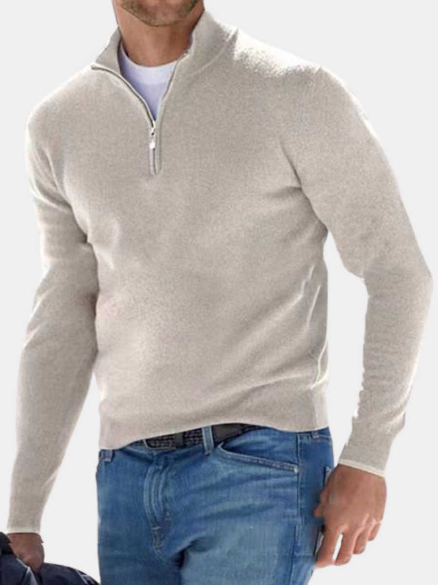 Pull demi-zippé homme 8