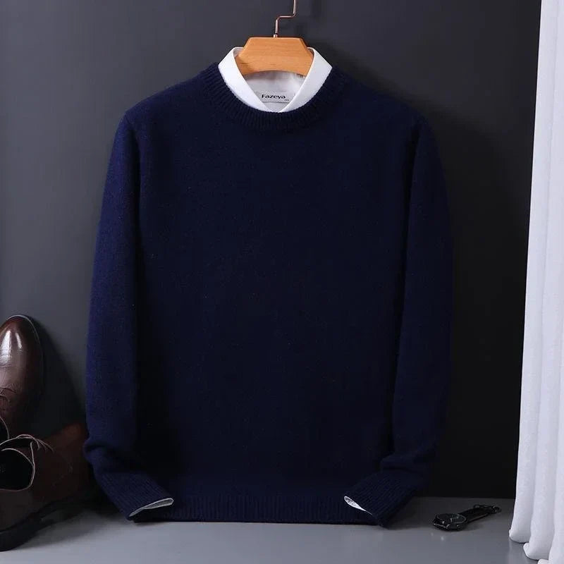 Pull homme en laine chaud sans lourdeur à lignes épurées 2