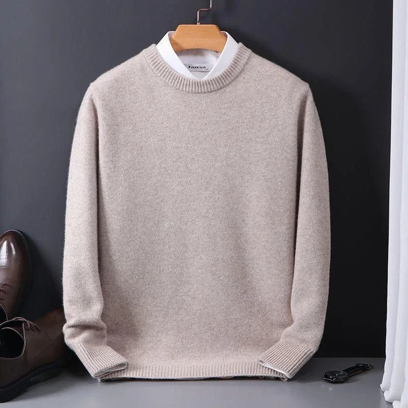 Pull homme en laine chaud sans lourdeur à lignes épurées 7