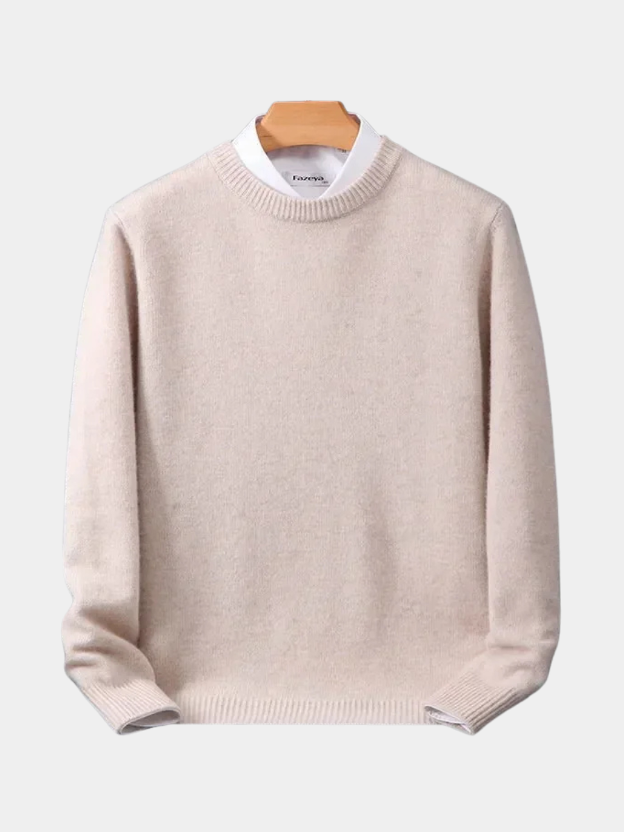 Pull homme en laine chaud sans lourdeur à lignes épurées 8