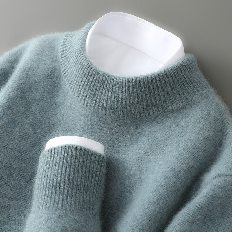 Pull homme en laine coupe ajustée 3