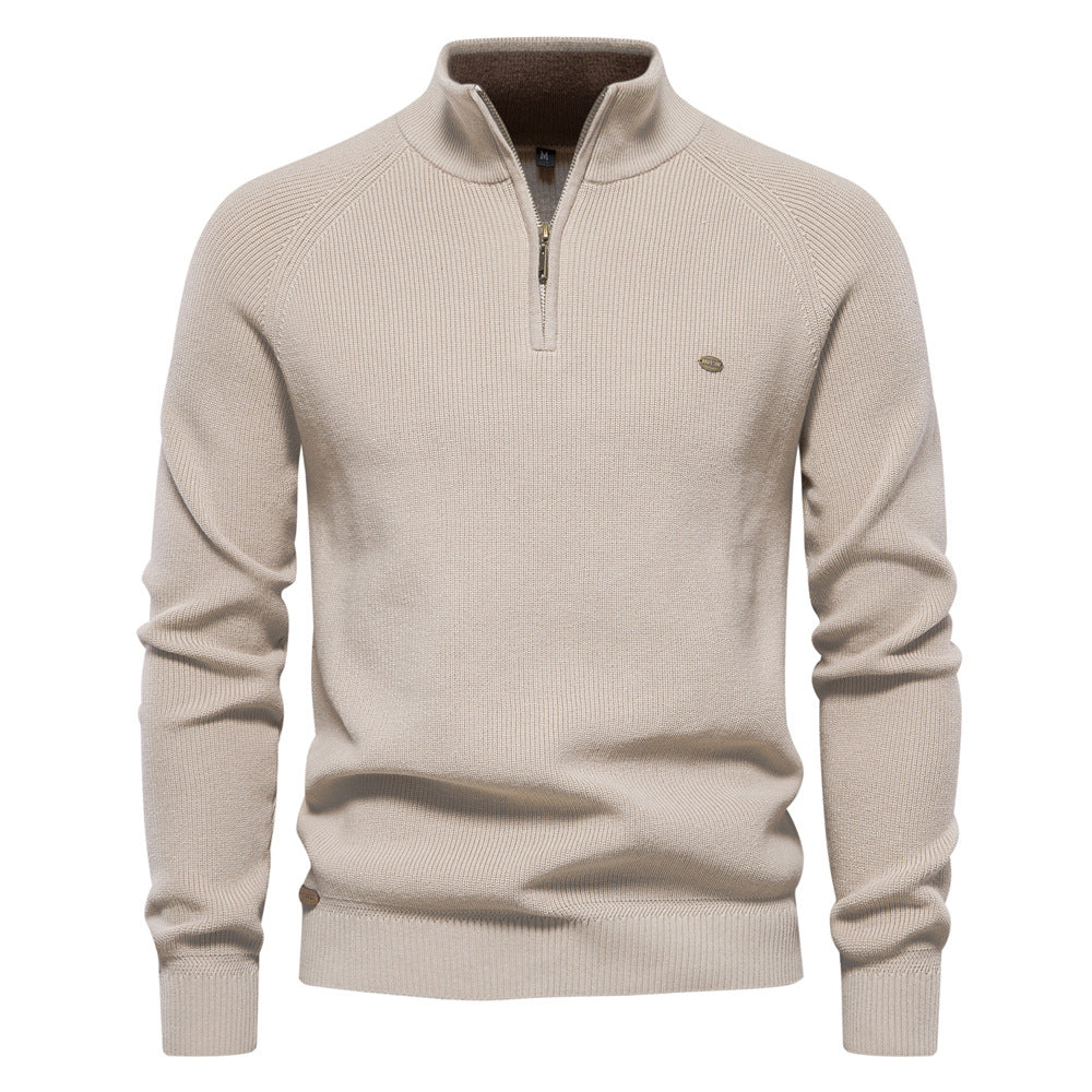 Pull homme en maille de coton pour l'automne 2