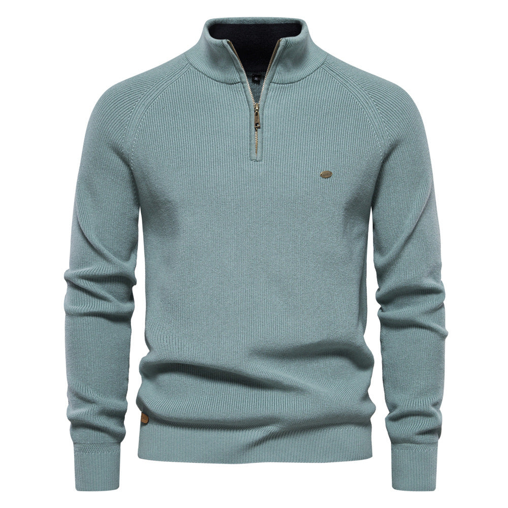 Pull homme en maille de coton pour l'automne 6
