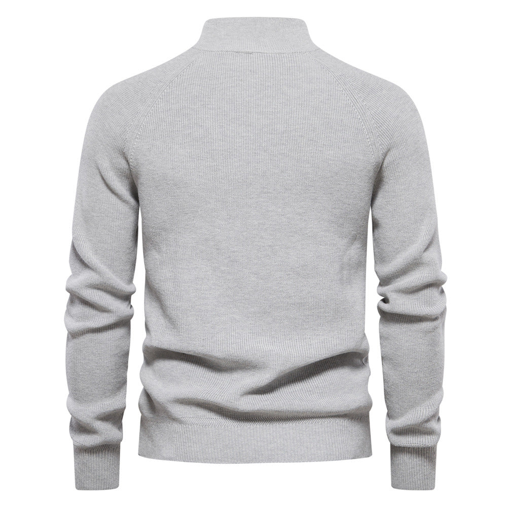 Pull homme en maille de coton pour l'automne 9