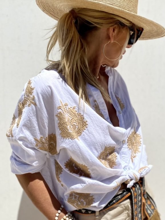 Blouse tendance à coupe fluide – caractère affirmé et confort irrésistible