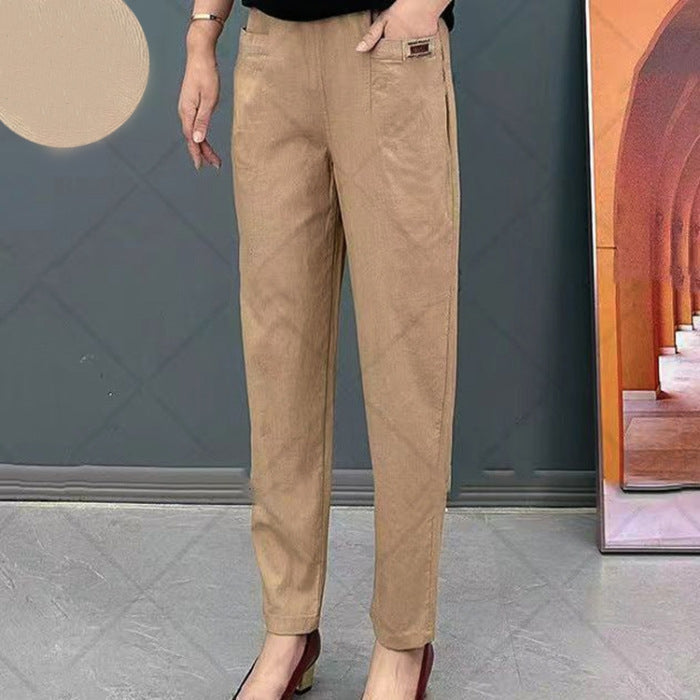 Émeline – Pantalon en coton femme