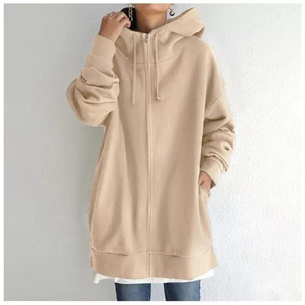 Sweat à capuche femme coupe ample 2
