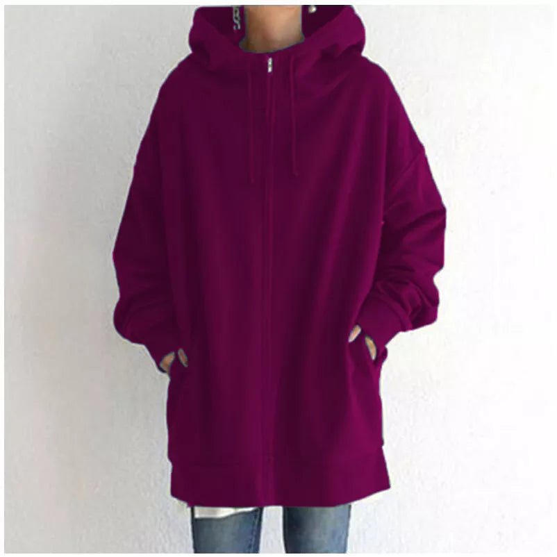 Sweat à capuche femme coupe ample 8
