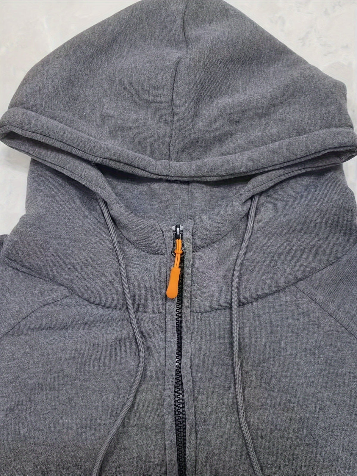 Sweat à capuche homme utilitaire demi-zip à poches multiples et manches raglan 22