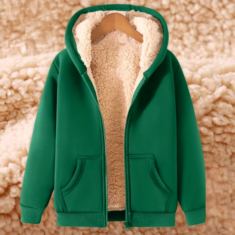 Sweat à capuche zippé homme doublé polaire chiné à poches latérales 10