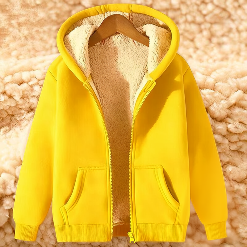 Sweat à capuche zippé homme doublé polaire chiné à poches latérales 7