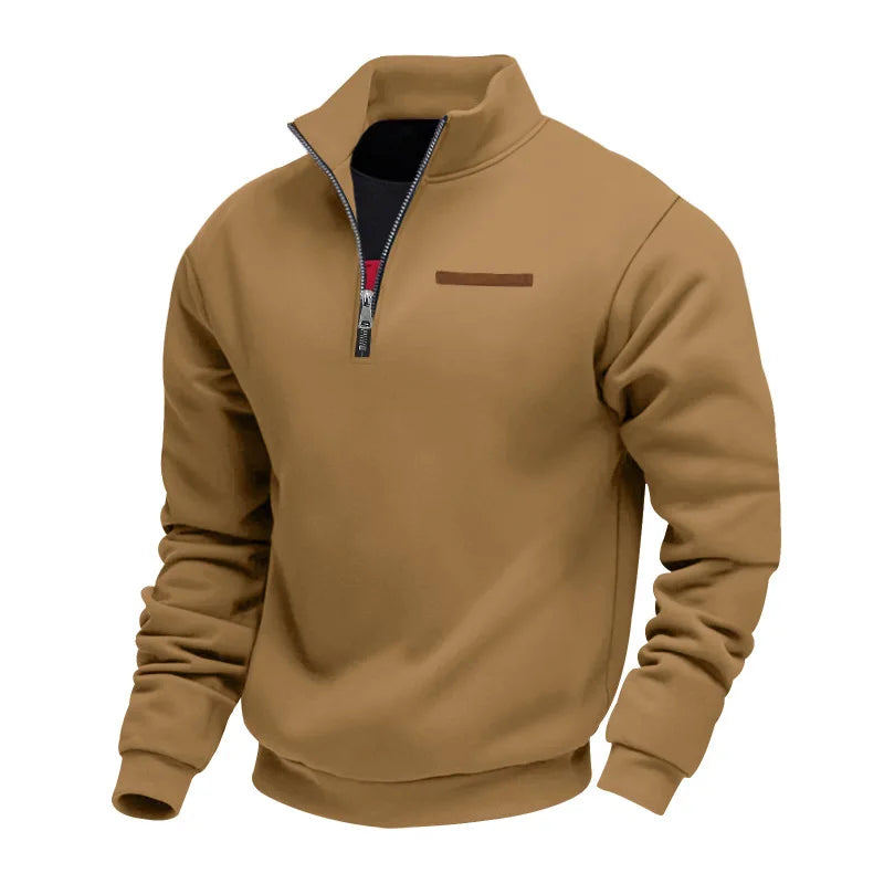 Sweat polaire homme coupe moderne 2