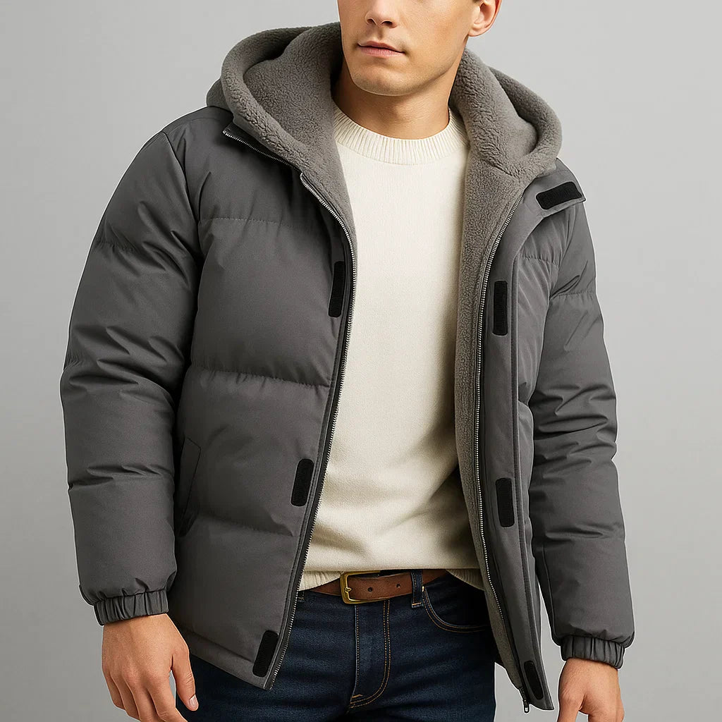 Antoine – Manteau d’hiver avec doublure chaude homme