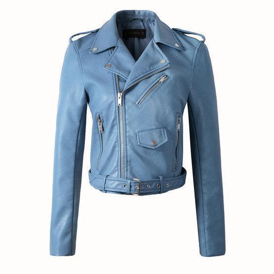 Sophie – Veste femme biker