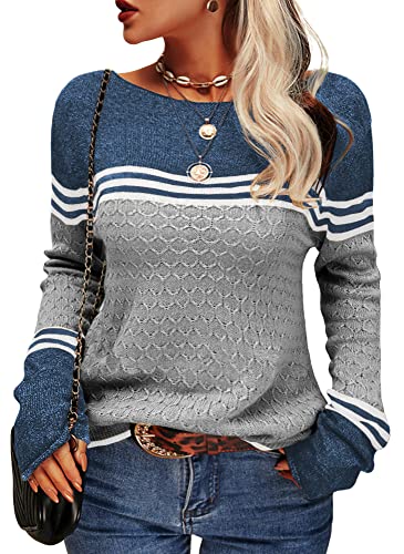 Nathalie – Pull femme à rayures