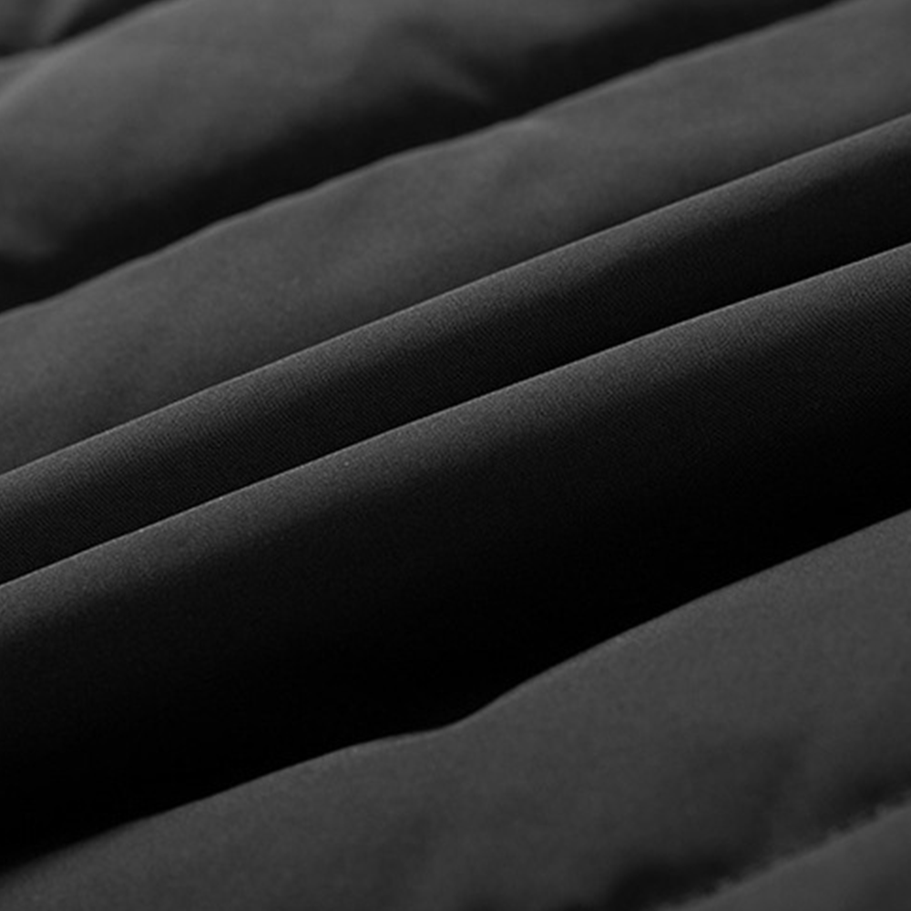 Veste chemise matelassée homme à col et poches boutons pression 12