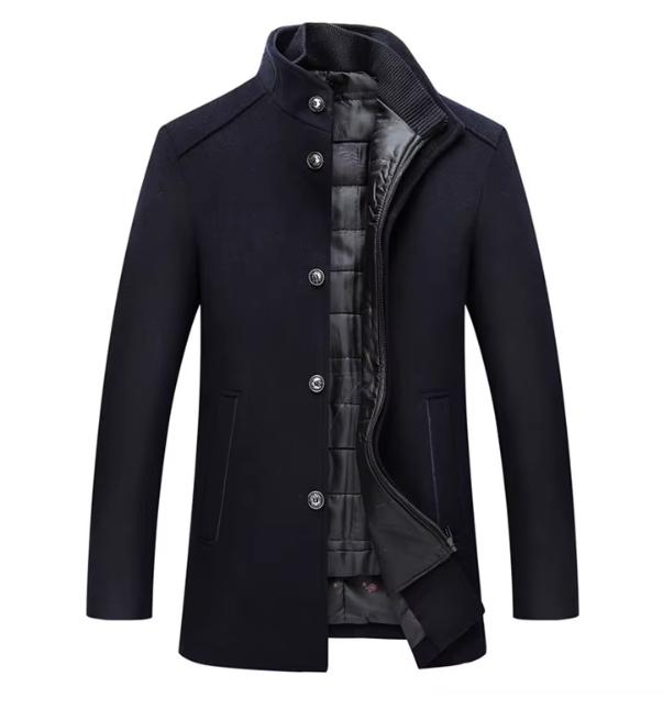 Veste d'hiver isolée homme coupe-vent à rembourrage 3