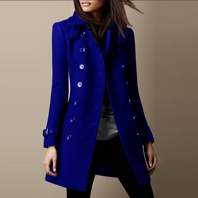 Veste en jean femme courte boutonnée à col 1